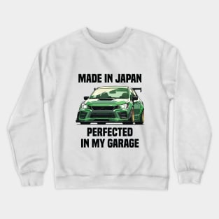 Subaru Impreza WRX STI Japanese Car Art - Modified JDM Car Crewneck Sweatshirt